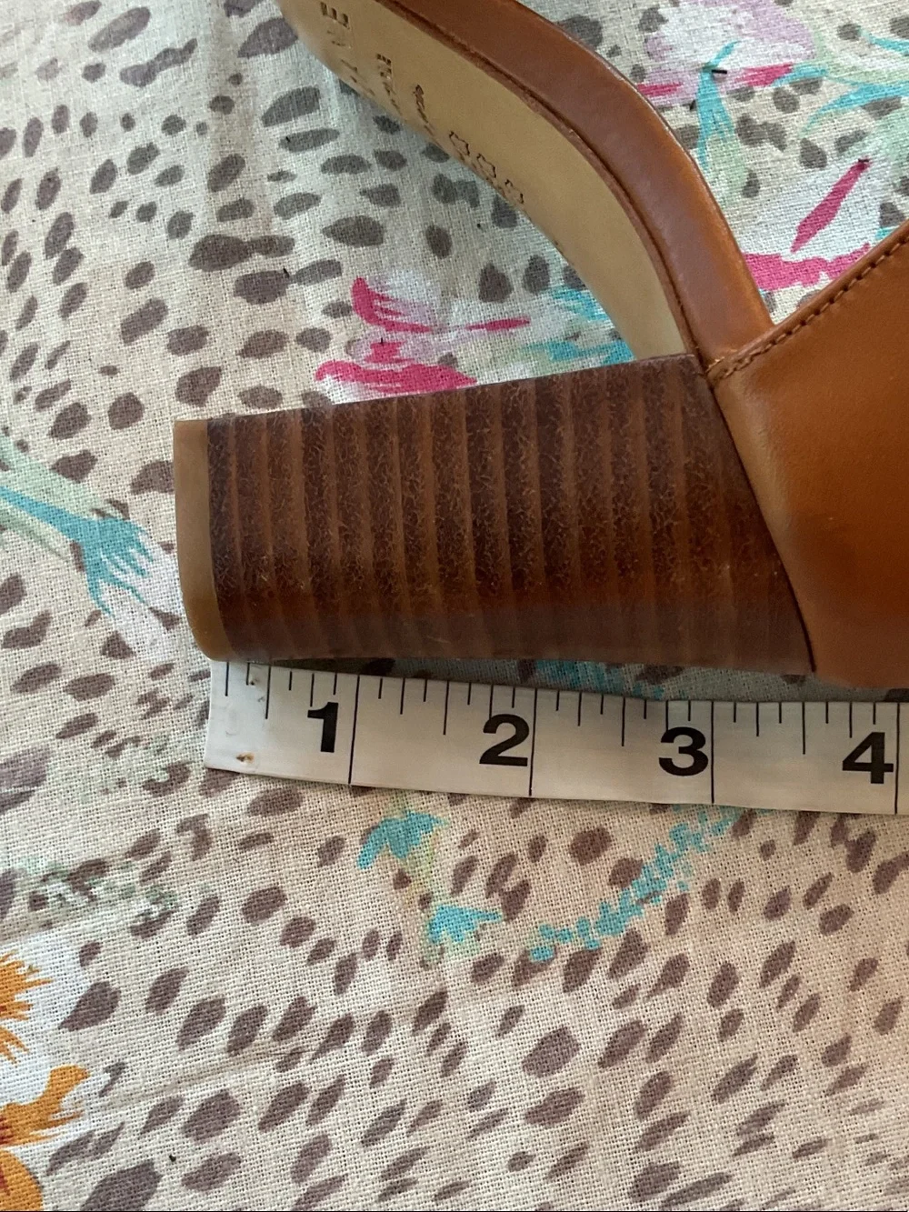 Sezane High Cristy Leather T-Strap Block Heel Sandals